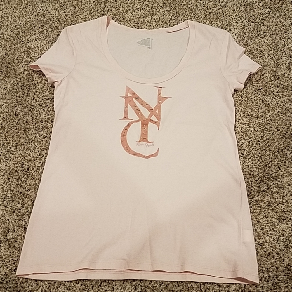 Old Navy Tee (NYC embellished)